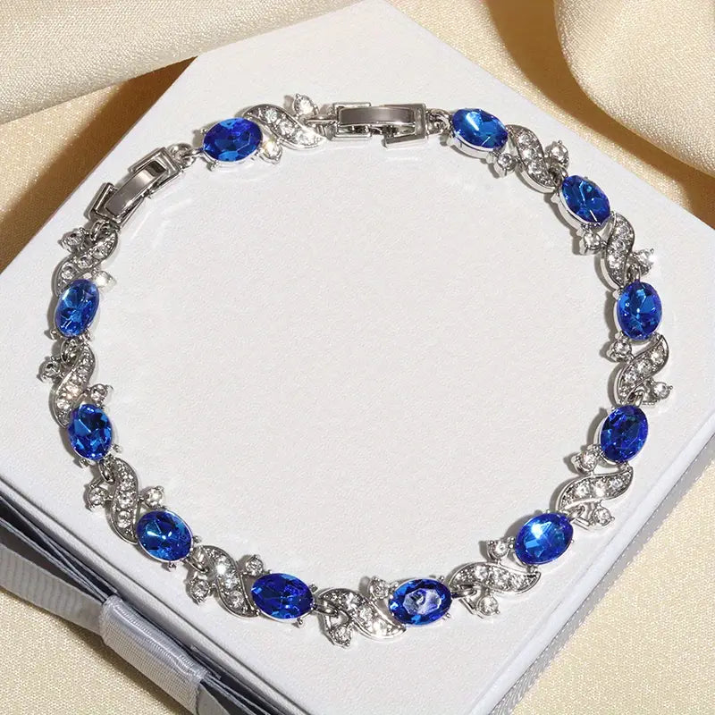 Alena™ - Classic Sapphire Collection Bracelet