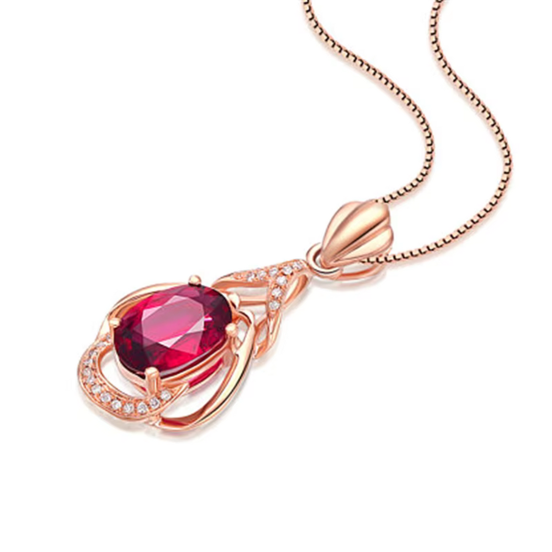 Eva™ - Noble Ruby Collection Necklace