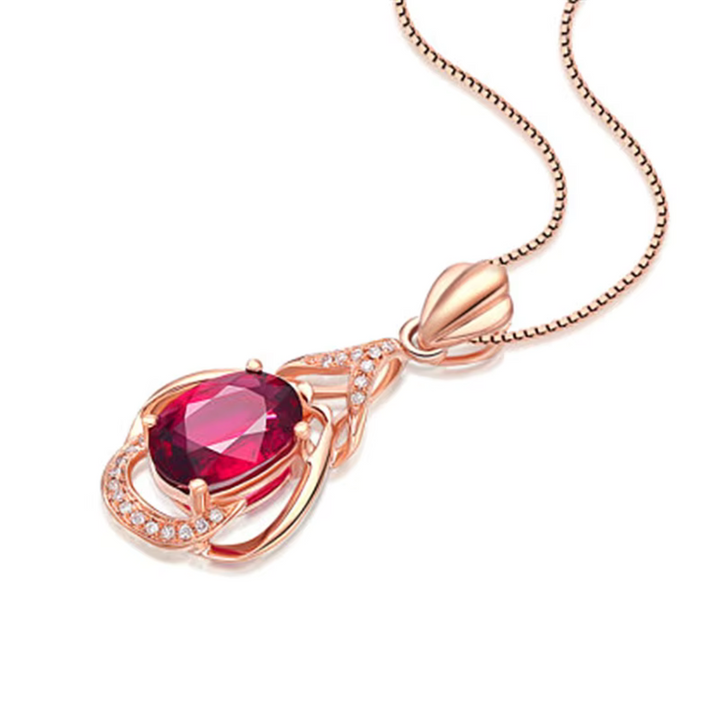 Eva™ - Noble Ruby Collection Necklace