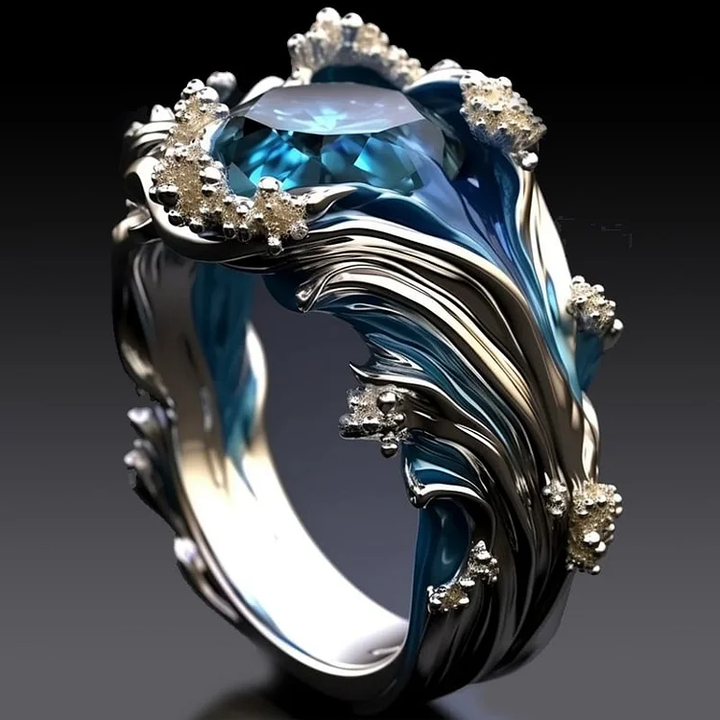 Sorevyn Aquacrest™ Ring