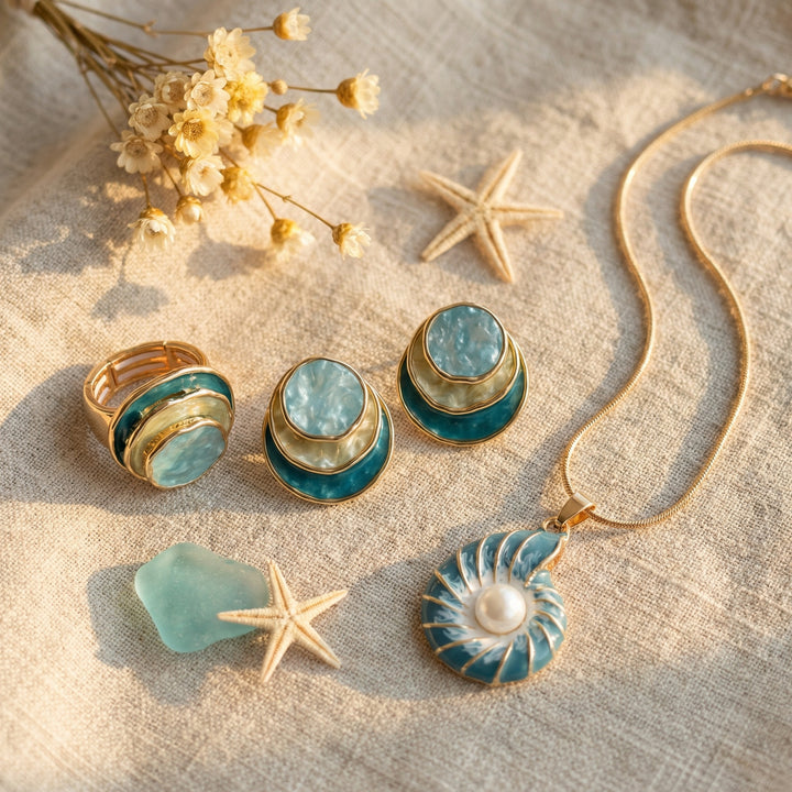 Velora Shallowtide Studs