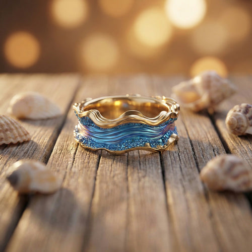 Deepblue Ocean™ Ring