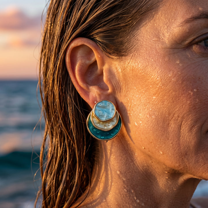 Velora Shallowtide Studs